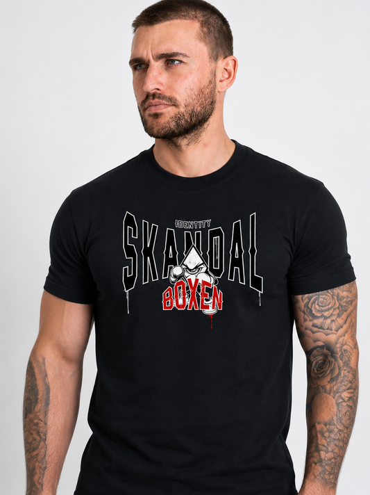 Skandal-Boxen T-Shirt Identity