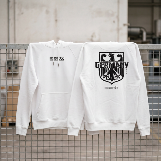 Germany Identität Pullover Weiß